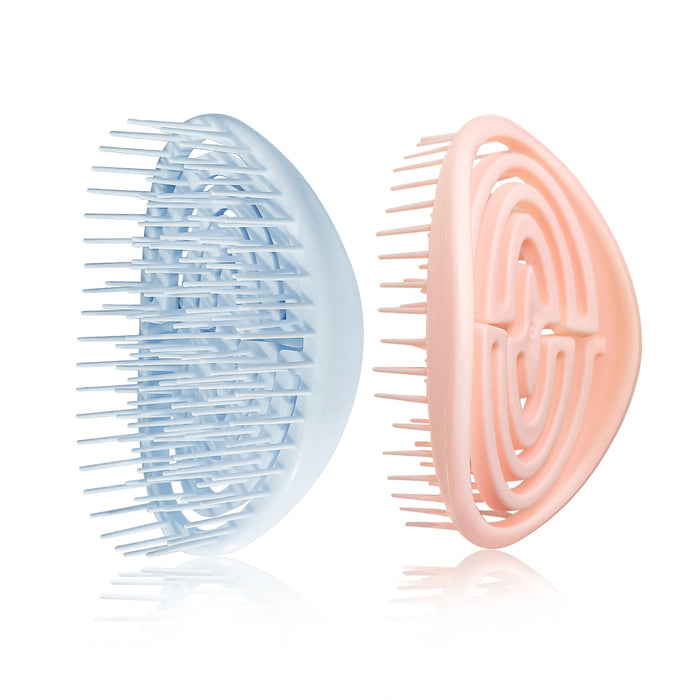SANAS silicone scalp massager shampoo brush pack of 2