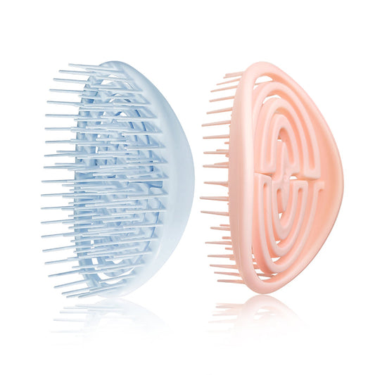 SANAS silicone scalp massager shampoo brush pack of 2