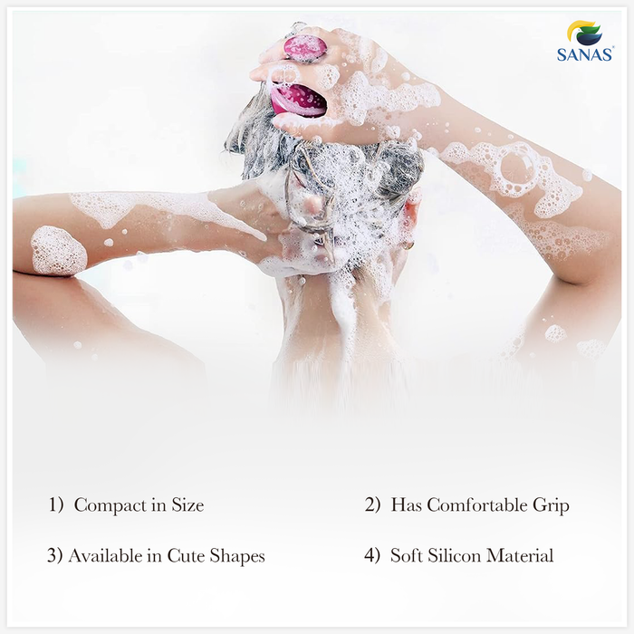 Scalp massager shampoo brush for relaxing hair wash