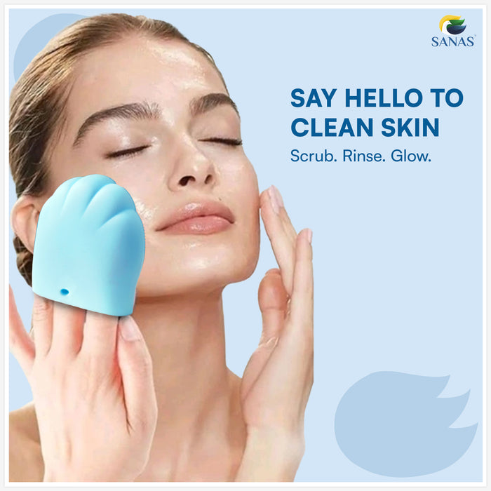 Silicone Face Scrubber for Men and Women