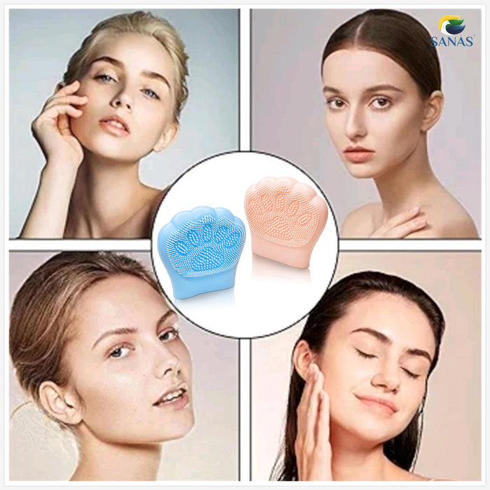 Gentle Facial Exfoliating Brush for All Skin Types