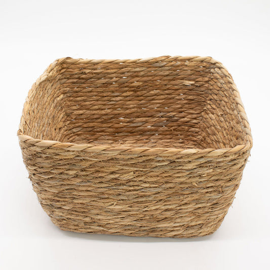 Seagrass Square Baskets - Natural - Set of 3