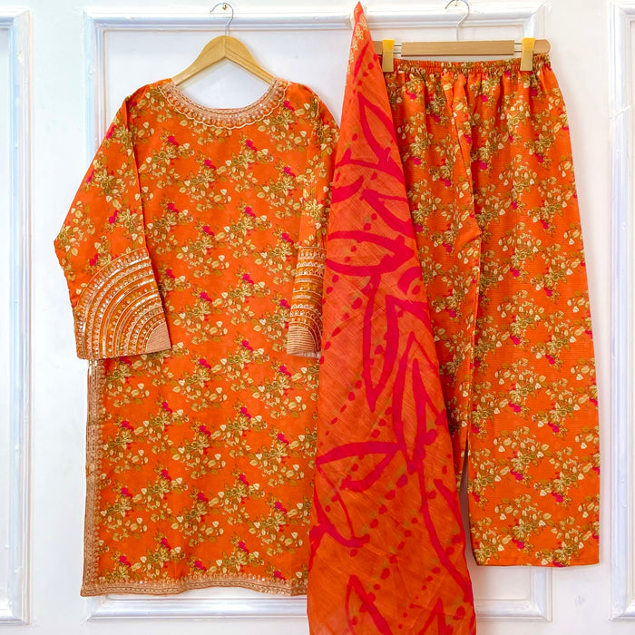 Silk Sequins Richness 3PC (Silk) D-255
