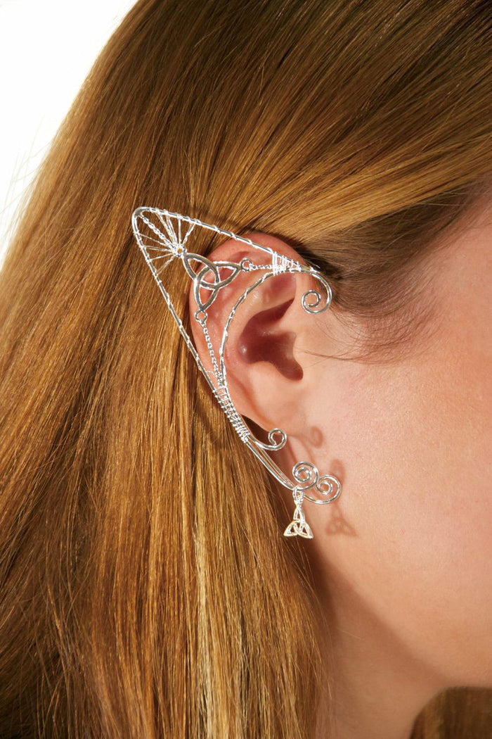 Silver Elf Ear Cuffs No Piercing Cosplay Jewelry – Eternity
