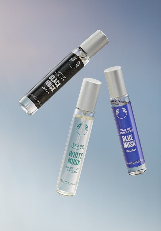 Siyah Musk Eau de Toilette Seyahat Spreyi