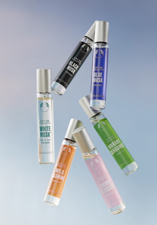 Siyah Musk Eau de Toilette Seyahat Spreyi