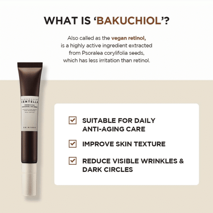 Skin1004 Madagascar Centella Probio - Cica Bakuchiol Eye Cream 20ml - Beauty Tribe