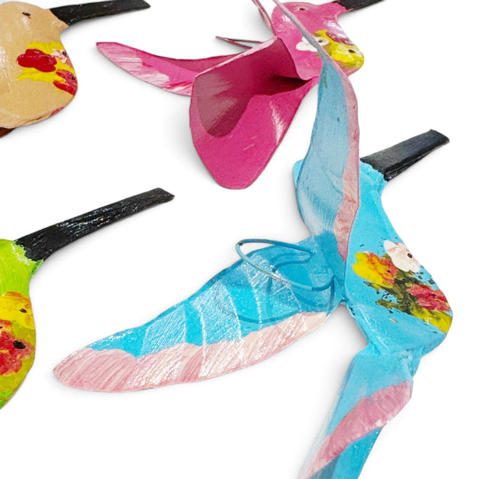Small Tin Hummingbirds