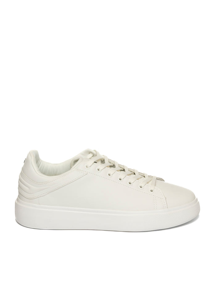 PIQUADRO Sneaker pelle bianco PQ7700 PELLE-WHITE