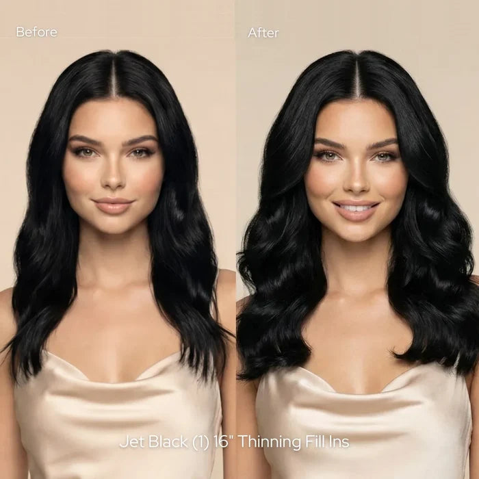 Soft Black (1C) Thinning Hair Fill-Ins