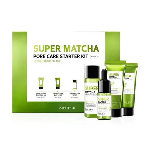 SOME BY MI Super Matcha Pore Care Starter Kit - DOKAN