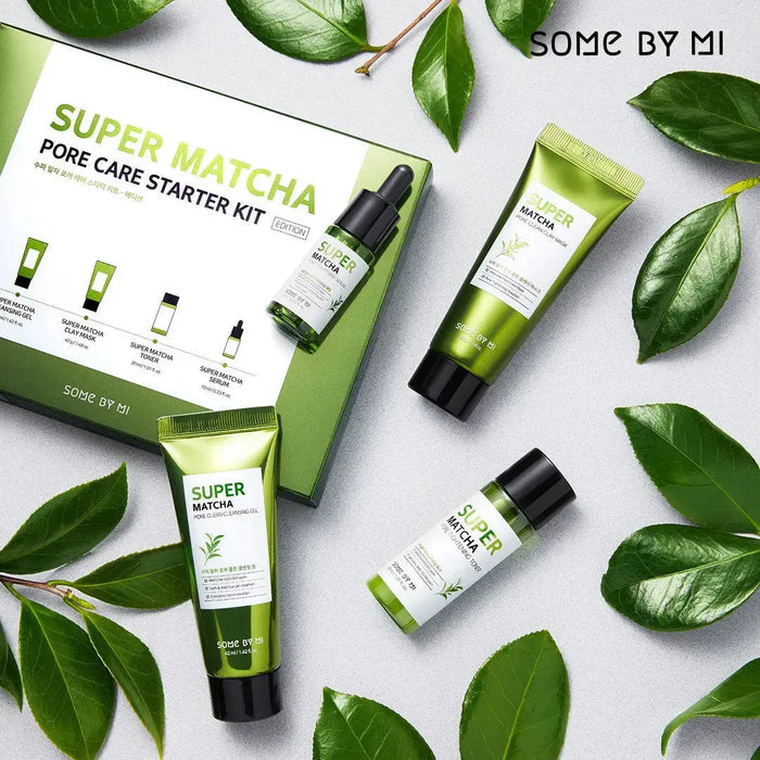 SOME BY MI Super Matcha Pore Care Starter Kit - DOKAN