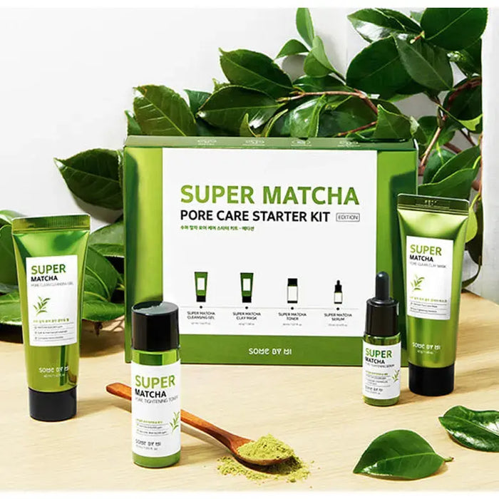 SOME BY MI Super Matcha Pore Care Starter Kit - DOKAN