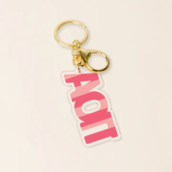 Alpha Omicron Pi / Striped Greek Letters