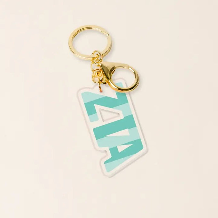 Zeta Tau Alpha / Striped Greek Letters
