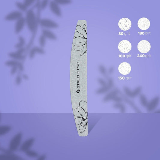 Staleks Crescent Nail File - EXPERT 40 (25 pcs)-Abrasives-STALEKS PRO-100/150 grit-Gel Essentialz