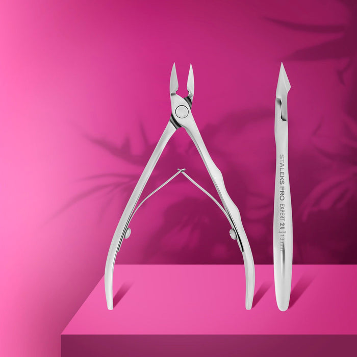 Staleks cuticle nippers - EXPERT 21-Cuticle Nippers-STALEKS PRO-10 mm-Gel Essentialz