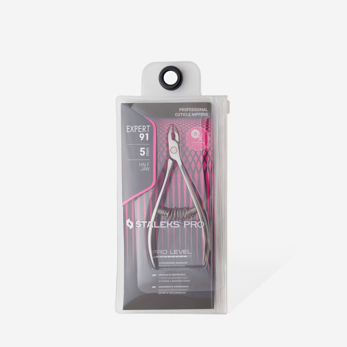 Staleks cuticle nippers - EXPERT 91-Cuticle Nippers-STALEKS PRO-5 mm-Gel Essentialz