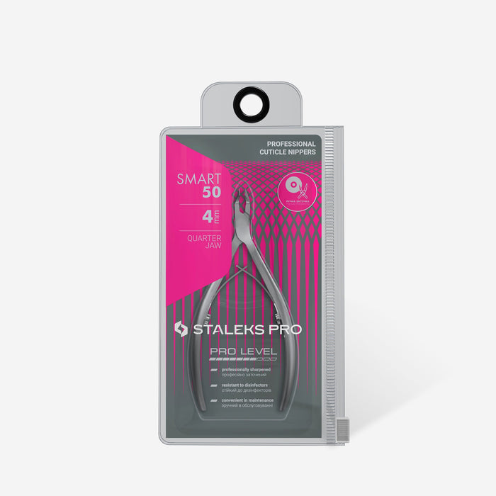 Staleks Cuticle Nippers - SMART 50-Cuticle Nippers-STALEKS PRO-3 mm-Gel Essentialz
