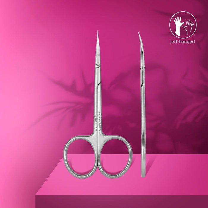 Staleks cuticle scissors - EXPERT 11 TYPE 3 (for Left-Handed)-Cuticle Scissors-STALEKS PRO-Gel Essentialz