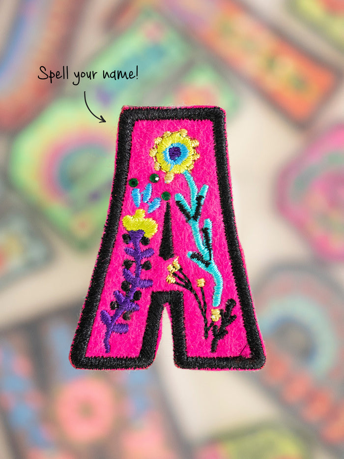 Stick-On Letter Patch - A-view 3