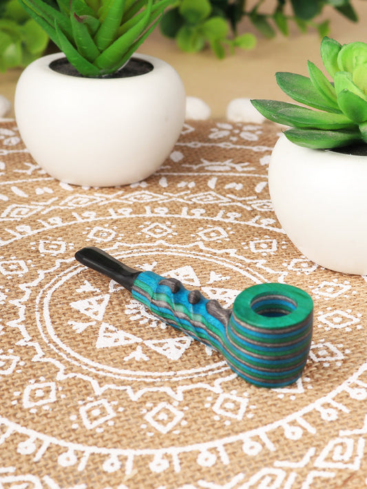 Stickleback Pipe | Blue - Grey - Green-Image 1
