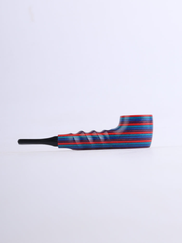 Stickleback Pipe | Red - Purple - Blue-Image 3