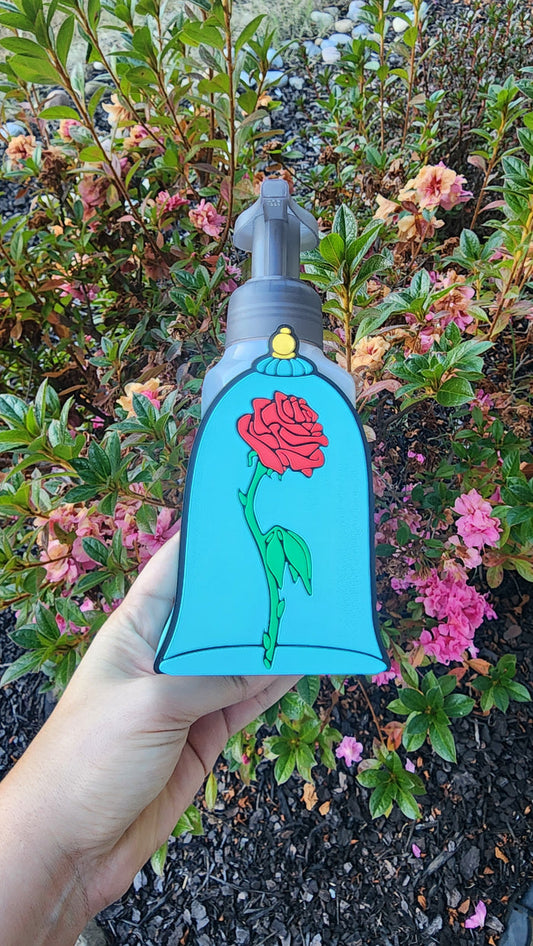 *STL FILE ONLY* Fairytale Rose Bath & Body Foam Soap Holder Digital File