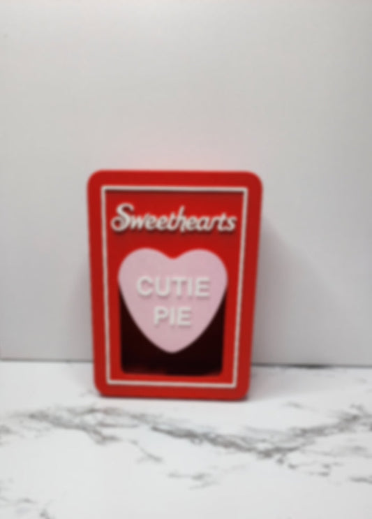 *STL FILE ONLY* Valentine's Day Conversation Hearts Box