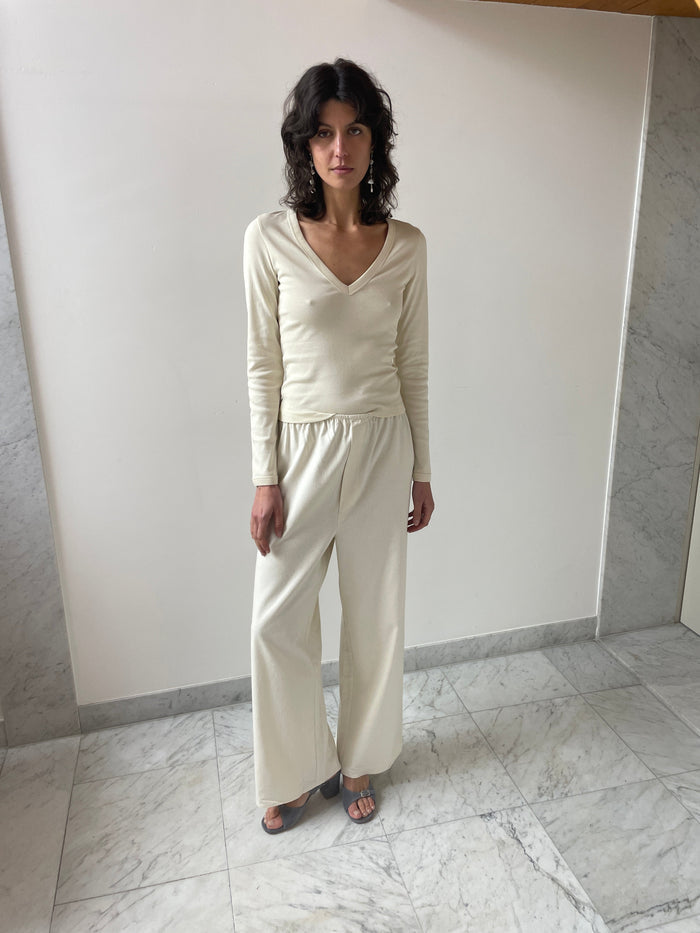 Stoa Pants, Undyed BASERANGE