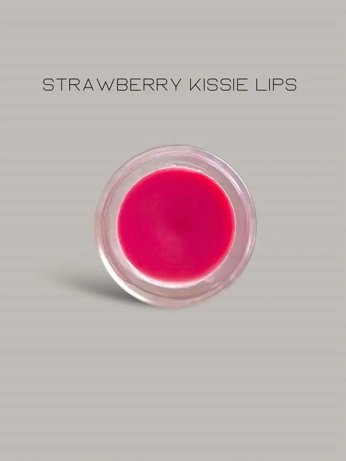 Live Like You Green It Strawberry / Shea butter Strawberry Kissie Shea Butter Lip Treatment & Overnight Lip Mask – Plastic-Free & Vegan