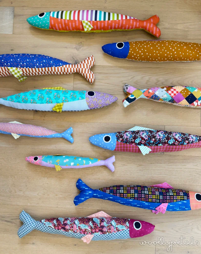Stuffed Sardine Pillow Pattern