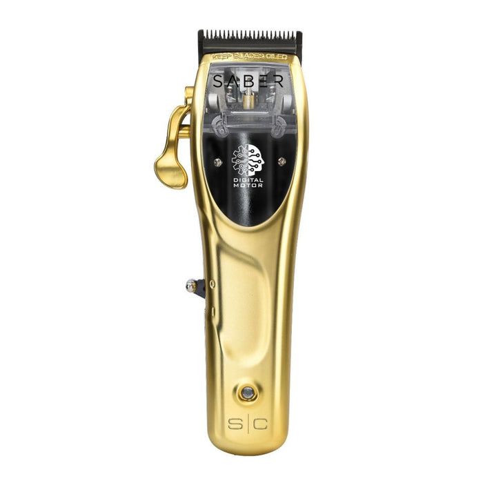 Stylecraft Professional Digital Brushless Saber Metal Clipper # SC605G - Palms Fashion Inc.