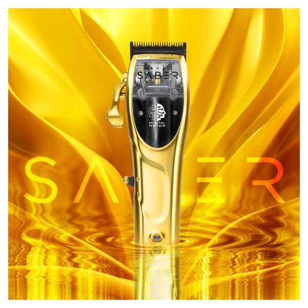Stylecraft Professional Digital Brushless Saber Metal Clipper # SC605G - Palms Fashion Inc.