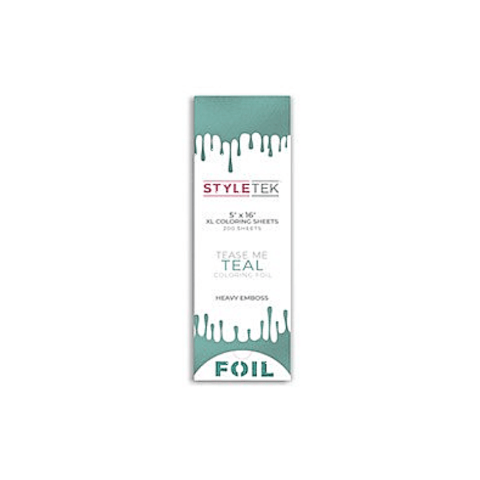 Styletek Tease Me Teal Balayage XL Sheets 200ct 5x16 - Styletek | Artisan Hair Cary, Cary NC