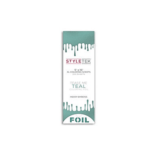 Styletek Tease Me Teal Balayage XL Sheets 200ct 5x16 - Styletek | Artisan Hair Cary, Cary NC