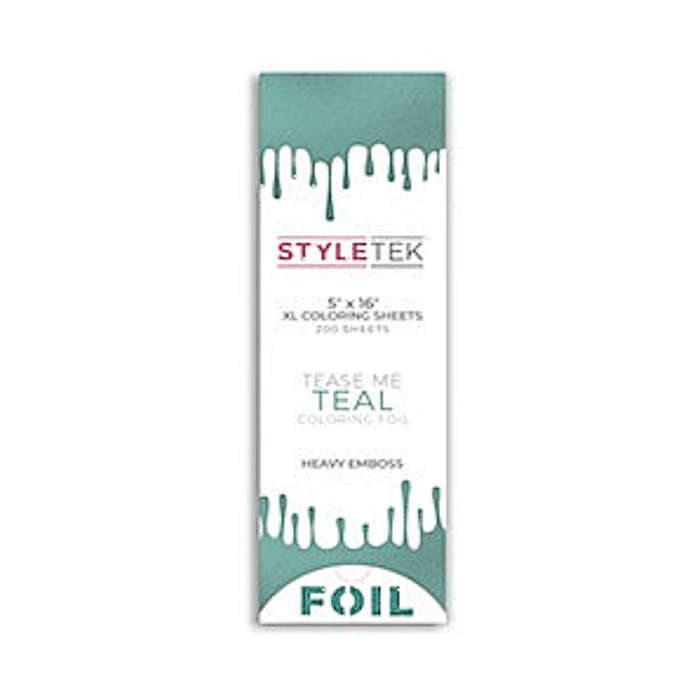 Styletek Tease Me Teal Balayage XL Sheets 200ct 5x16 - Styletek | Artisan Hair Cary, Cary NC
