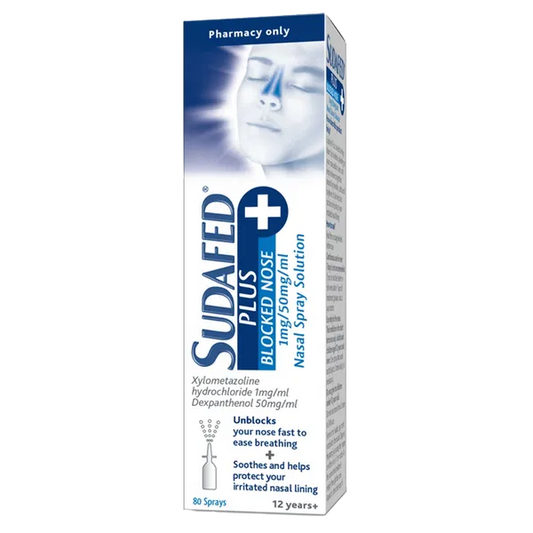Sudafed Plus Blocked Nose Spray 10ml (P)