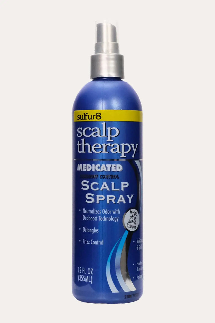 SULFUR8 SCALP THERAPY MEDICATED DANDRUFF CONTROL SCALP SPRAY 12oz SULFUR8