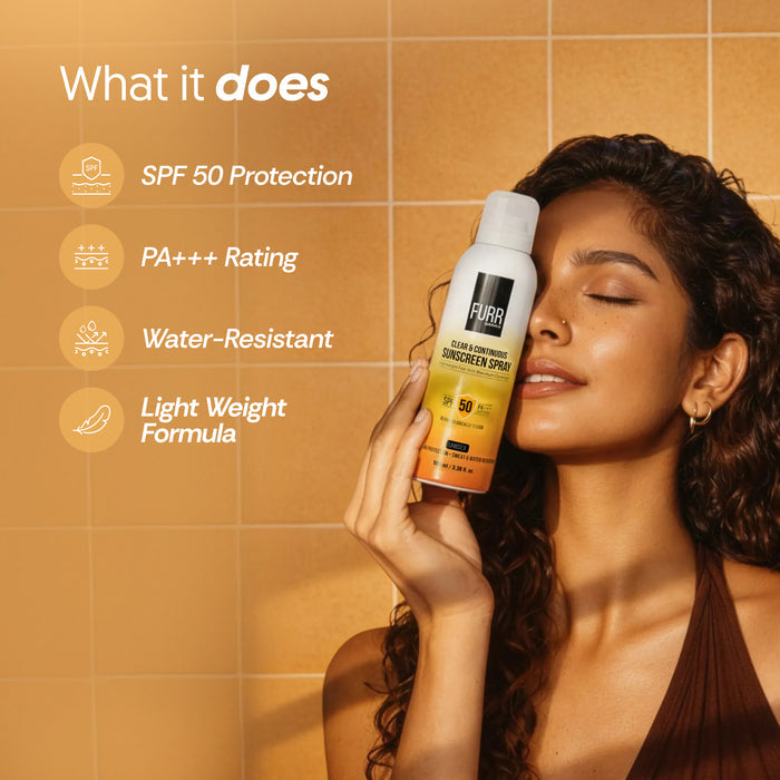 Furr Sunscreen Spray SPF 50 - (BYOC)