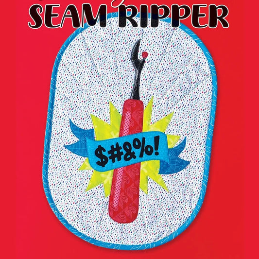 Sweary Seam Ripper Quilt Pattern