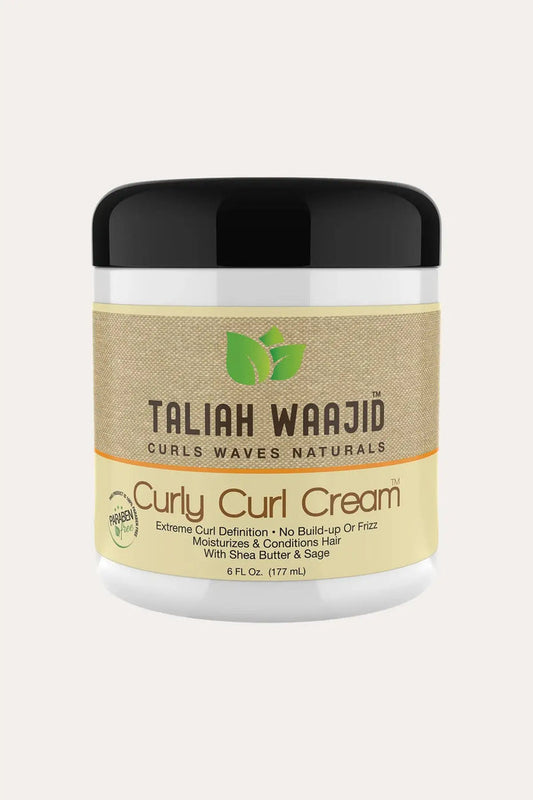 TALIAH WAAJID CURLS WAVES AND NATURALS CURLY CURL CREAM 6oz TALIAH WAAJID