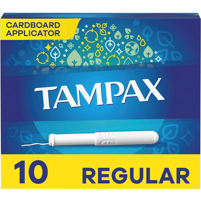 TAMPAX Compak Tampons - Regular - 10-Pack