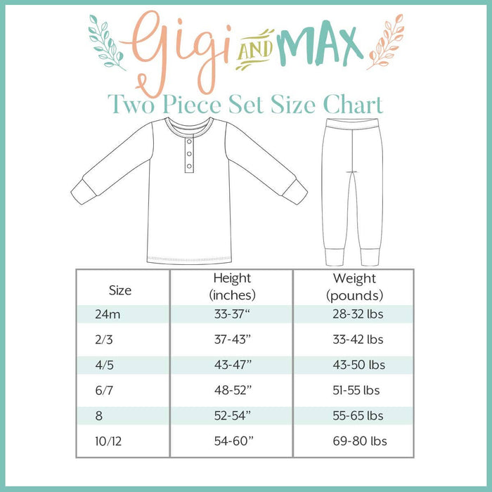 Tanner Two Piece Bamboo Sleep Set