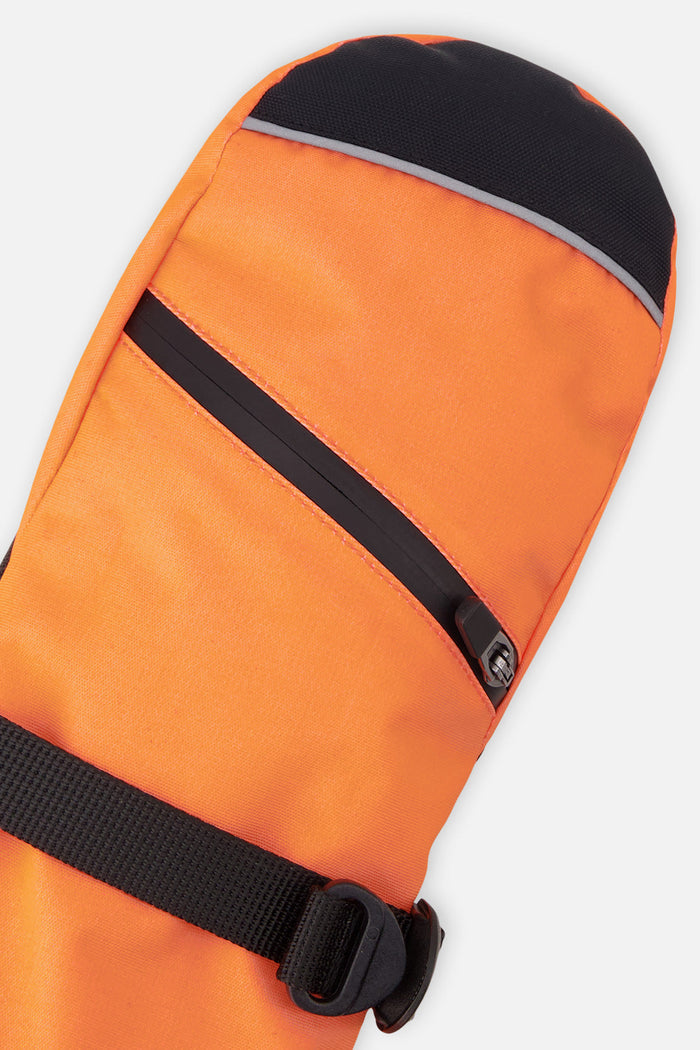 Teknik Winter Mittens Bright Orange-3