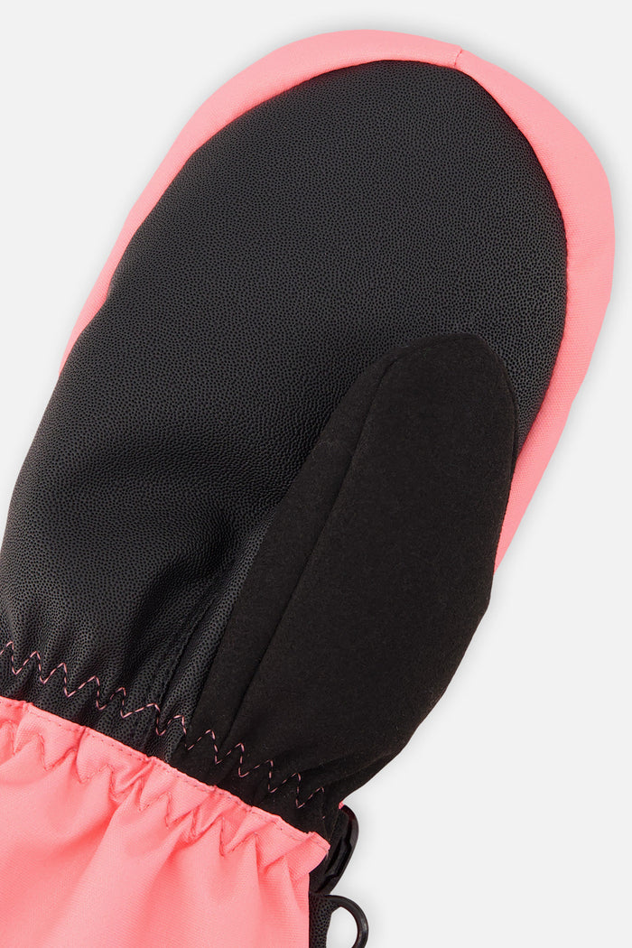 Teknik Winter Mittens Neon Coral-4