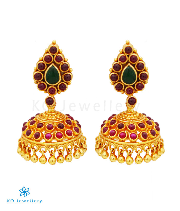 The Avanti Silver Kemp Jhumka