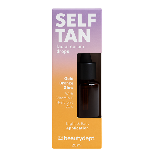 The Beautydept. SELF TAN Facial Serum Drops – Gold Bronze Glow – 20 ml