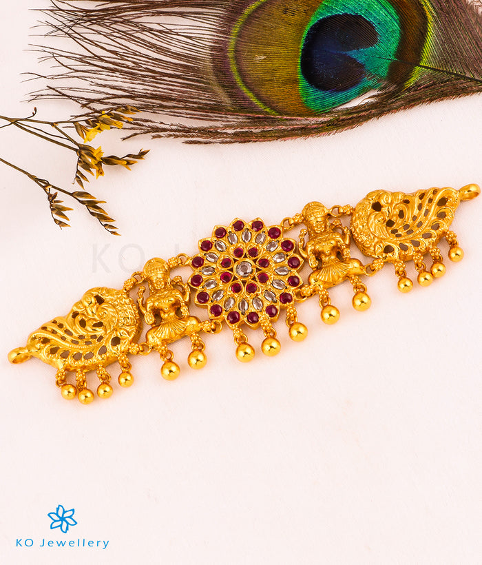 The Dhanya Silver Lakshmi Choker Necklace/ Vanki