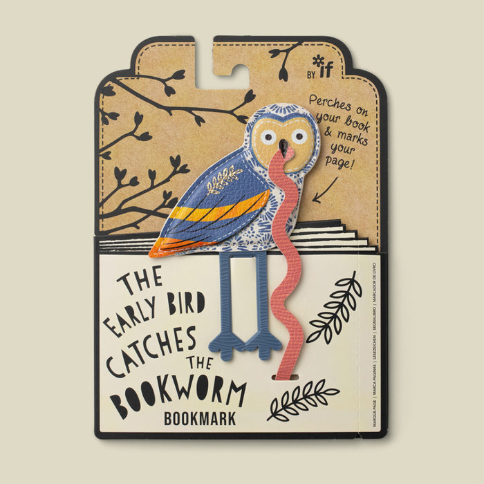 'The Early Bird ...' Bookmark - Owl